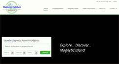 Desktop Screenshot of magneticislandaccom.com.au